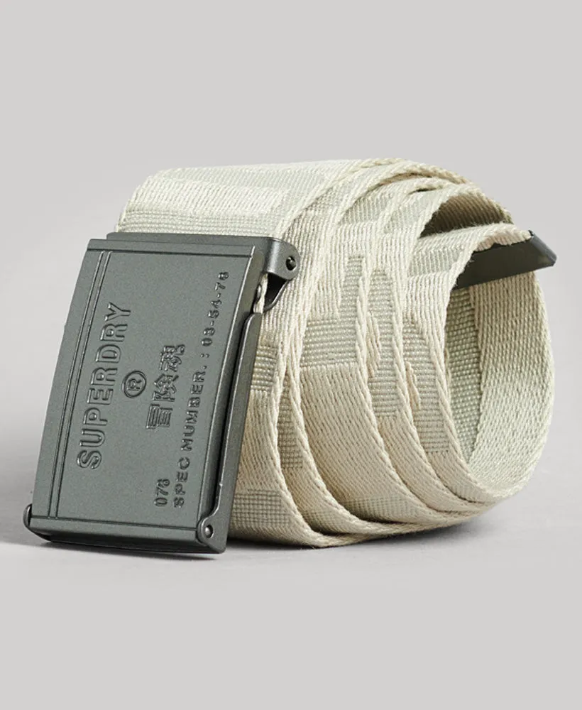 Vintage Webbing Belt | Pelican Beige