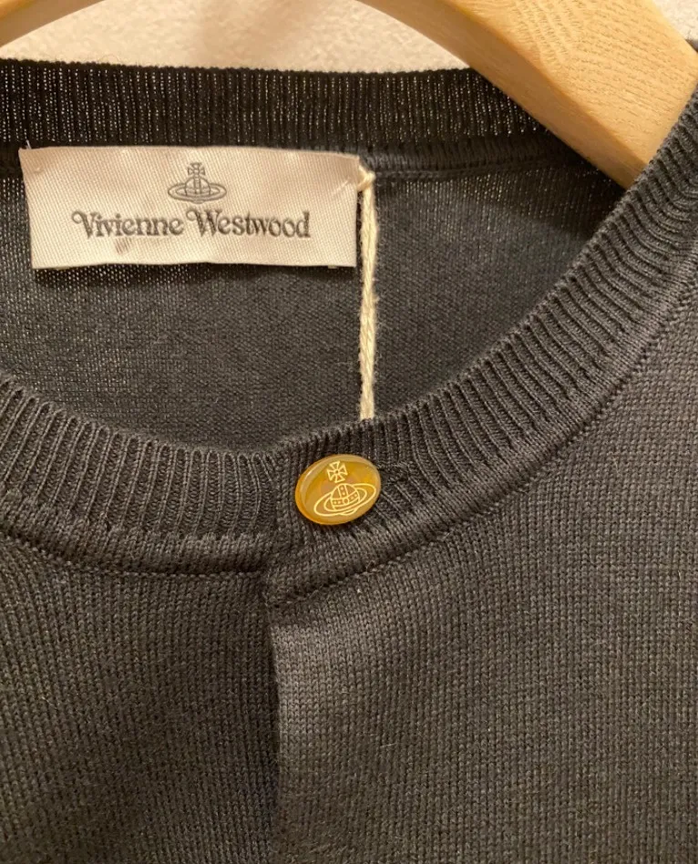 Vivienne Westwood  |Casual Style Street Style Logo Cardigans