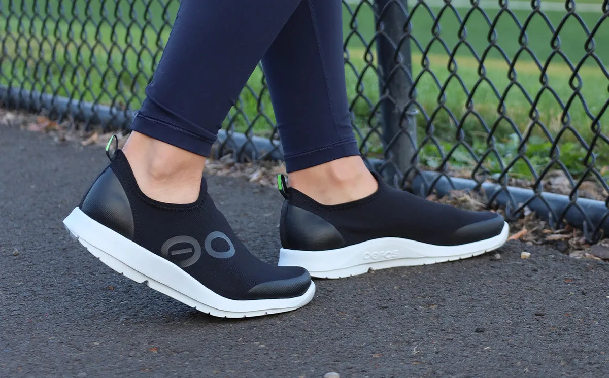 Women's OOmg Sport Low Shoe - White Black