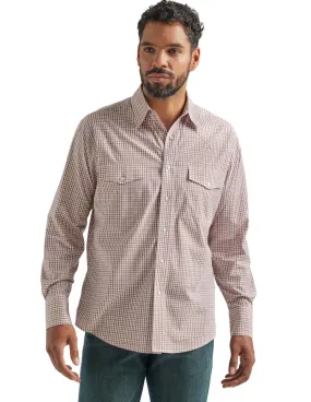 Wrangler Mens Wrinkle Resistant Long Sleeve Shirt