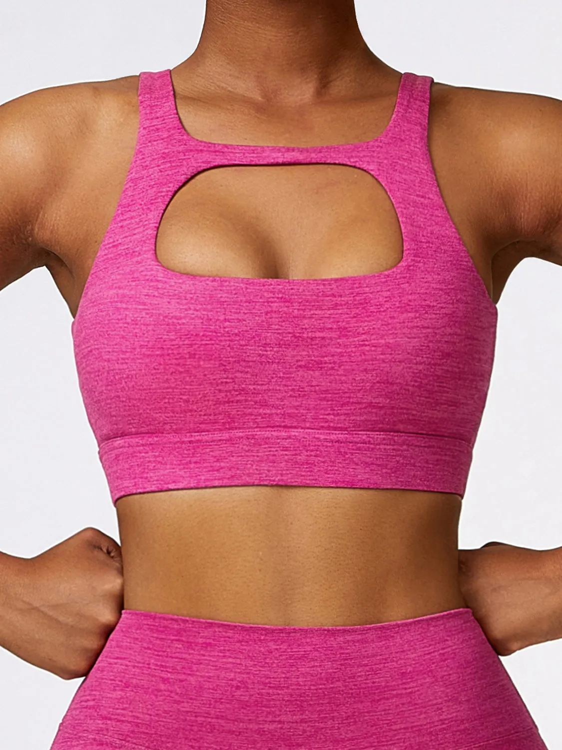 ZASUWA Female Hollow Out Sports Bras