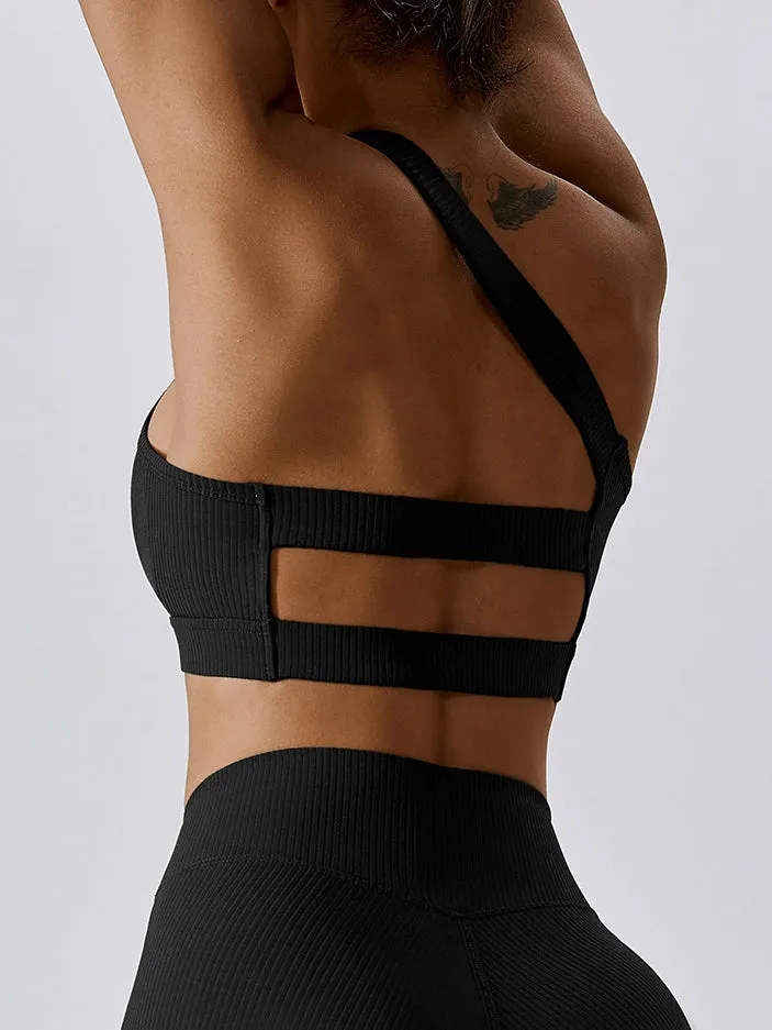 ZASUWA Female Ribbed Tailoring Sports Bras