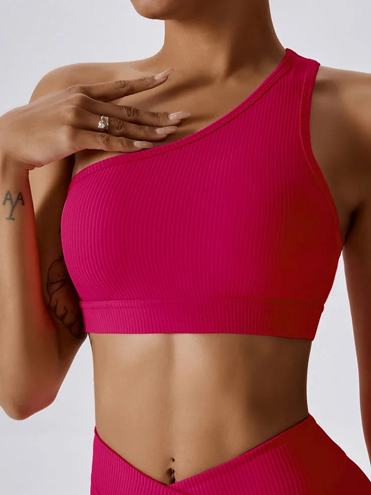 ZASUWA Female Ribbed Tailoring Sports Bras